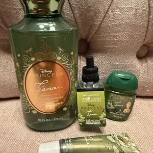 Bath & Body Works Princess Tiana Body Wash Set - Green